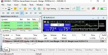 مشاهده Balance و Equity حساب در فارکسر۵